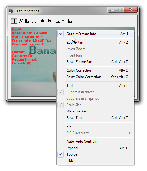 Click to view WebCamSplitter Pro 1.4 screenshot